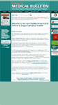 Mobile Screenshot of dragonsmedicalbulletin.com
